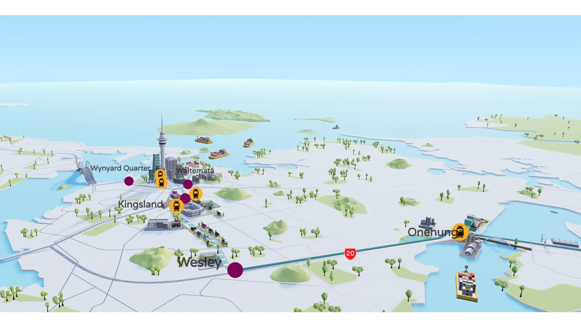 Auckland Light Rail Web Experience screenshot 2